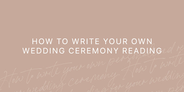 BEST WEDDING BLOG. Wedding ceremony readings you're yet to read.
