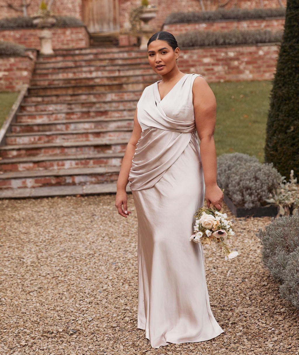 Neutral Bridesmaid Dresses | Champagne, Oyster & Taupe | Six Stories UK