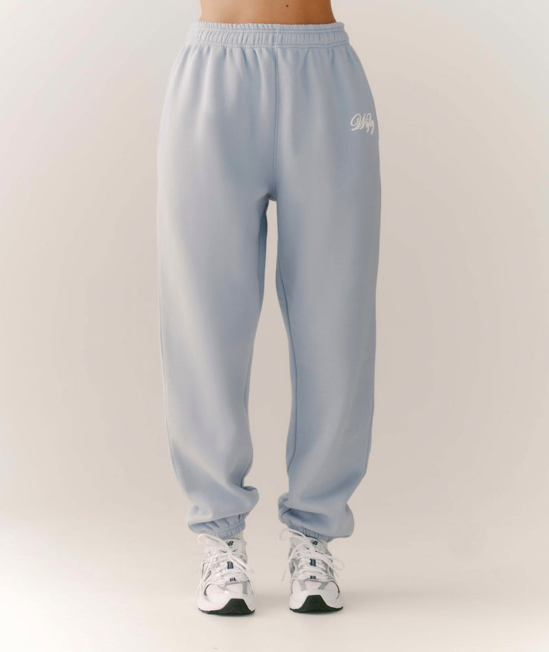Wifey Graphic Sweatpants - Blue