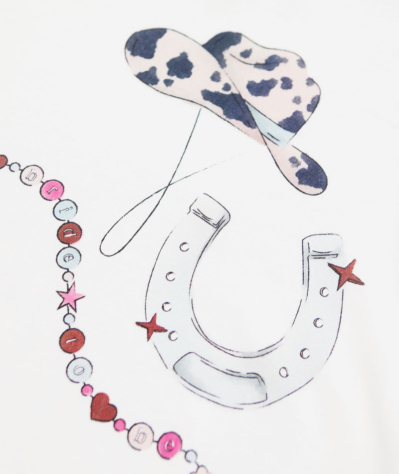 Last Rodeo Wifey Graphic Tee - White
