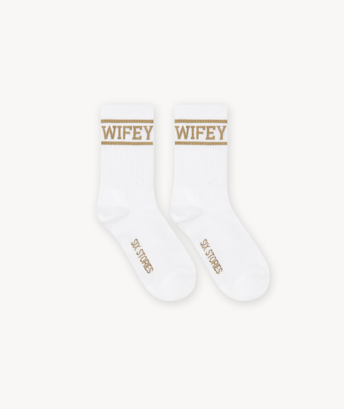 Wifey Socks - Gold