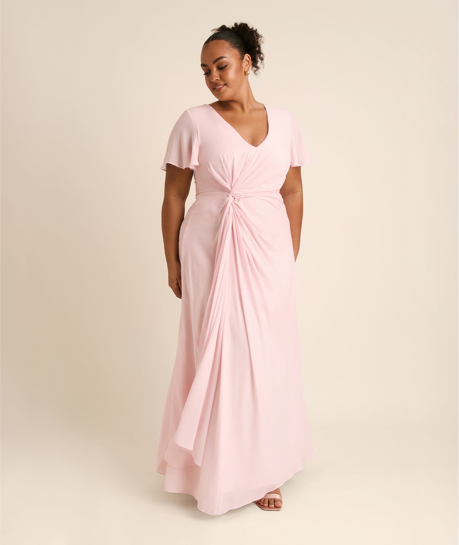 blush coloured bridesmaid dresses uk Knot Detail Chiffon Dress m-all:Shoes2 Pageant Dresses – Tagged Color:Ink blue This simple dress can