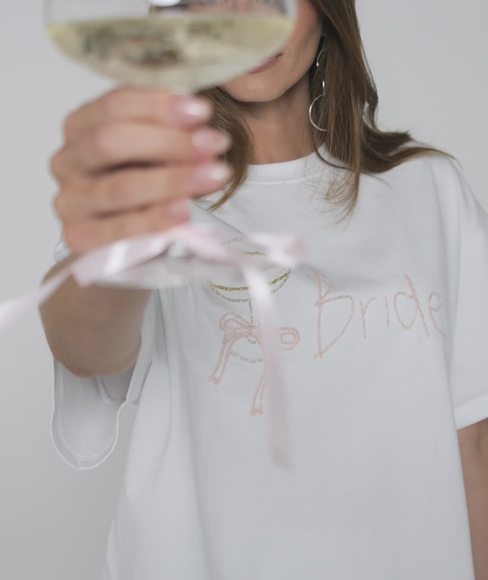 Pairs Well with Champagne® Crop Tee main image 0