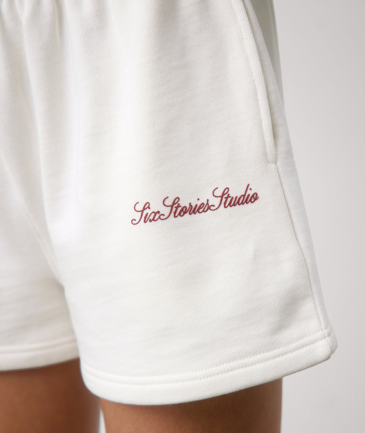 Just Married Shorts - Off White