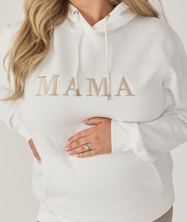 Mama Hoodie - White