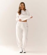 Bride Printed Graphic Sweatshirt - White