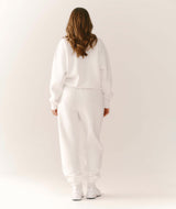 Bride Printed Cuffed Sweatpants - White