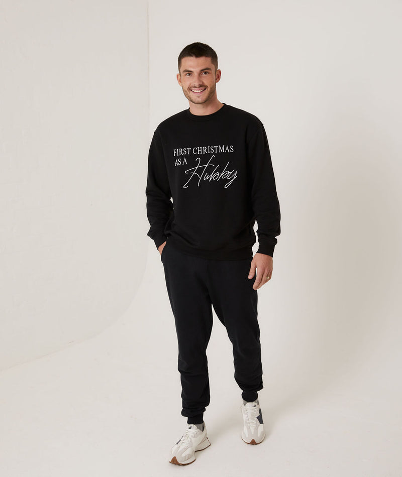 'First Christmas as a Hubby' Jumper