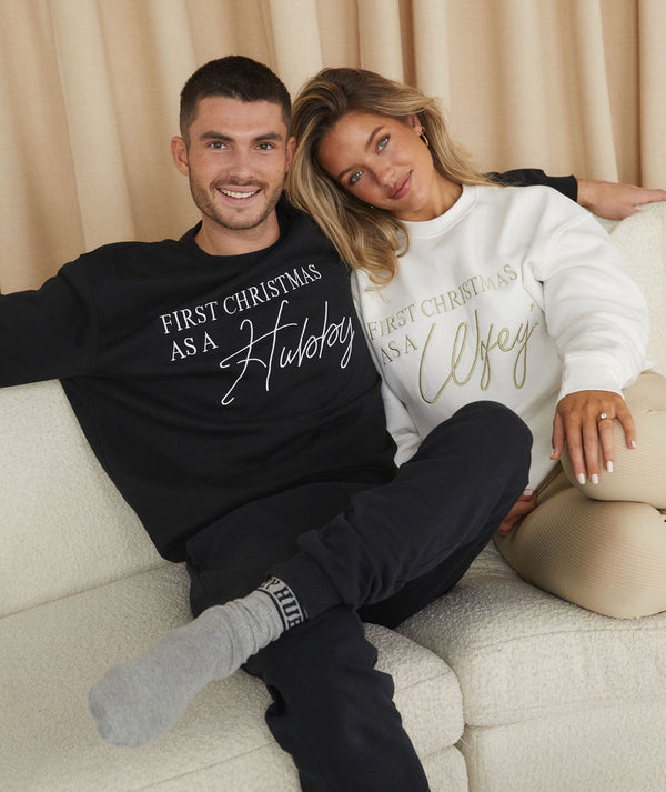 'First Christmas as a Hubby' Jumper