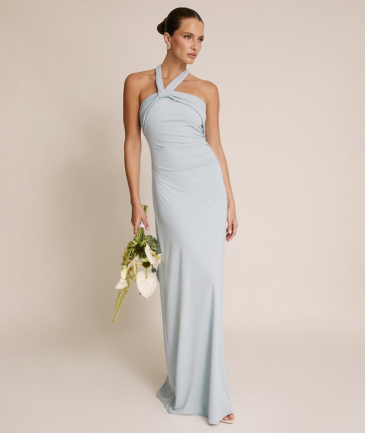 princess polly baby blue dress Blue Bridesmaid Dresses by Dessy main image 0