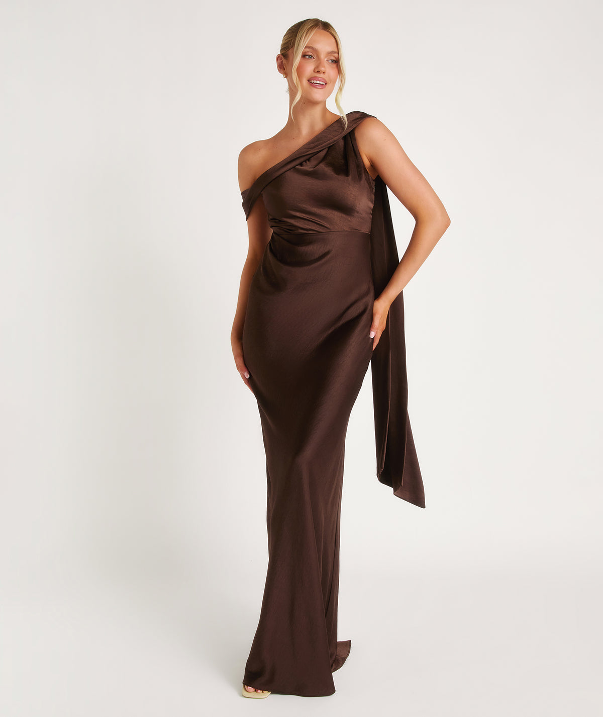 Black & Brown Bridesmaid Dresses | Chocolate & Black Tie Dresses | Six  Stories UK
