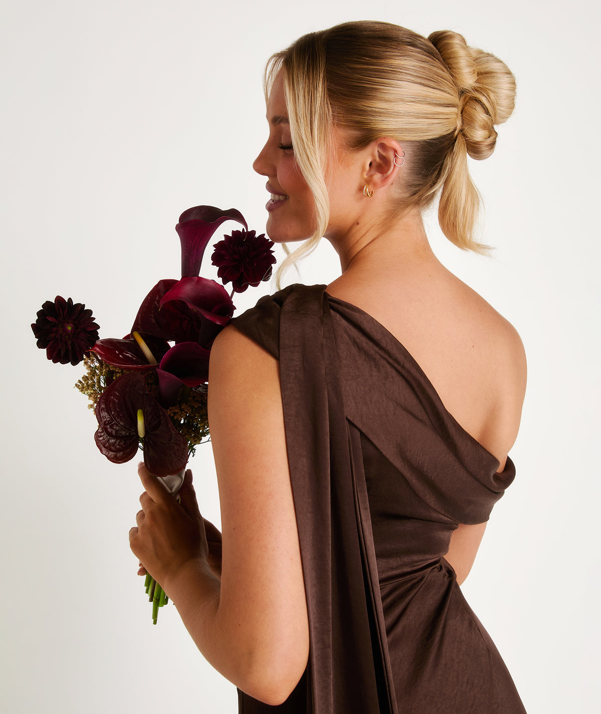 cheap chocolate brown bridesmaid dresses Chocolate Convertible Custom Mermaid Long Formal Bridesmaid Dresses BD –  bridalsew