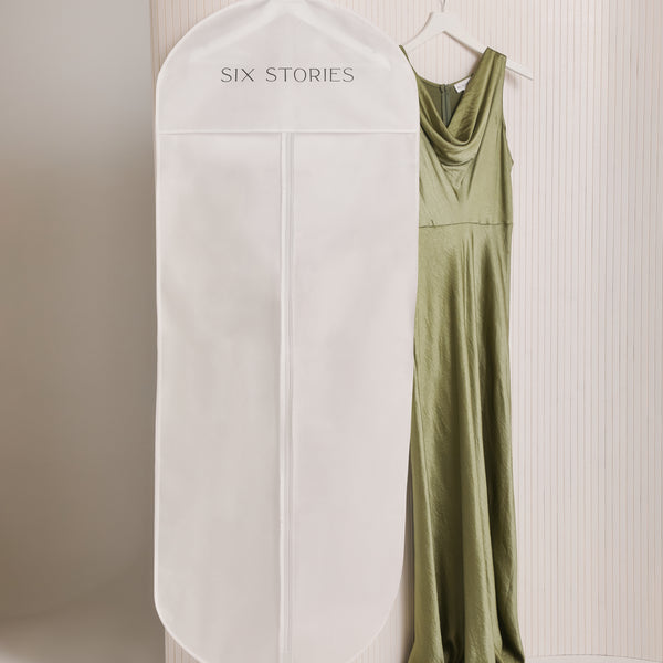 bridesmaid dress garment bag Six Stories Garment Bag