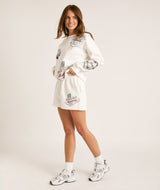 Destination Vegas Bride Graphic Shorts - White