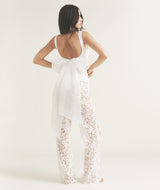 Bow Back Swimsuit - Ivory