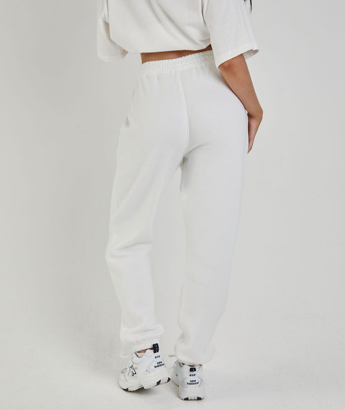 The Bride Wide Leg Sweatpants White