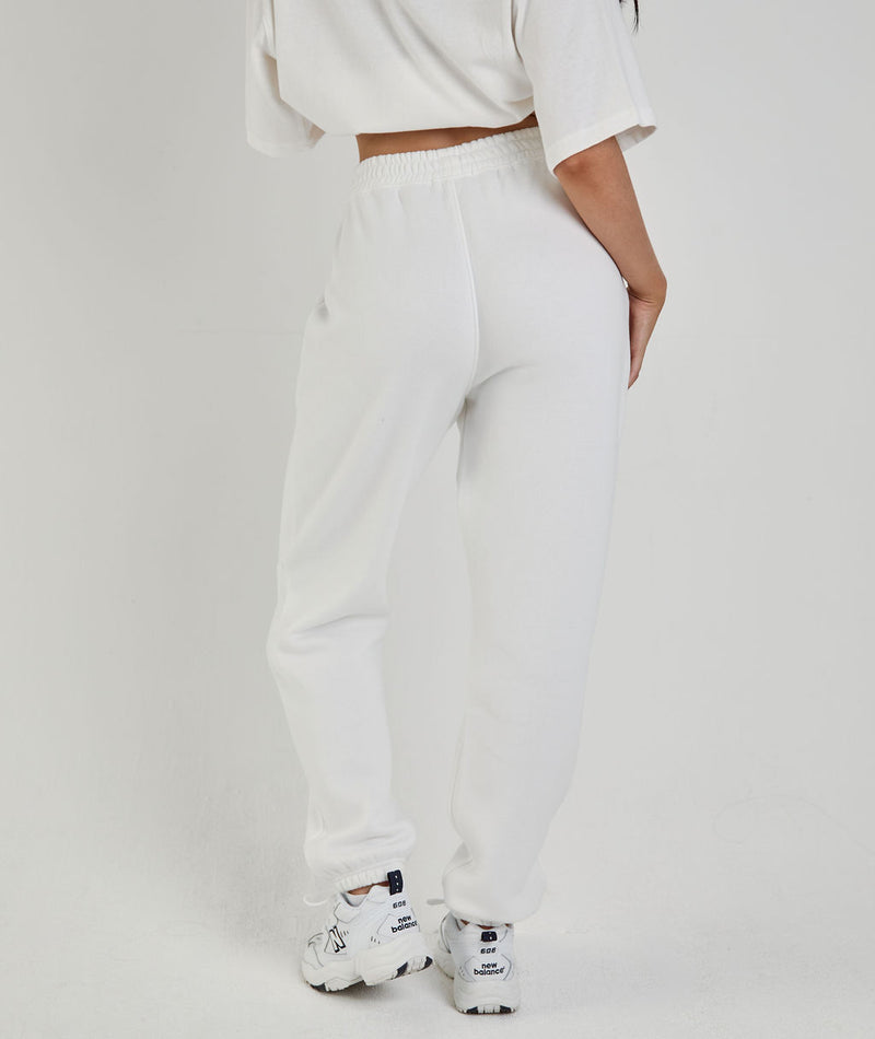 Bride Statement Sweatpants - White