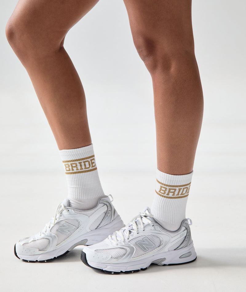 Bride Socks - Gold