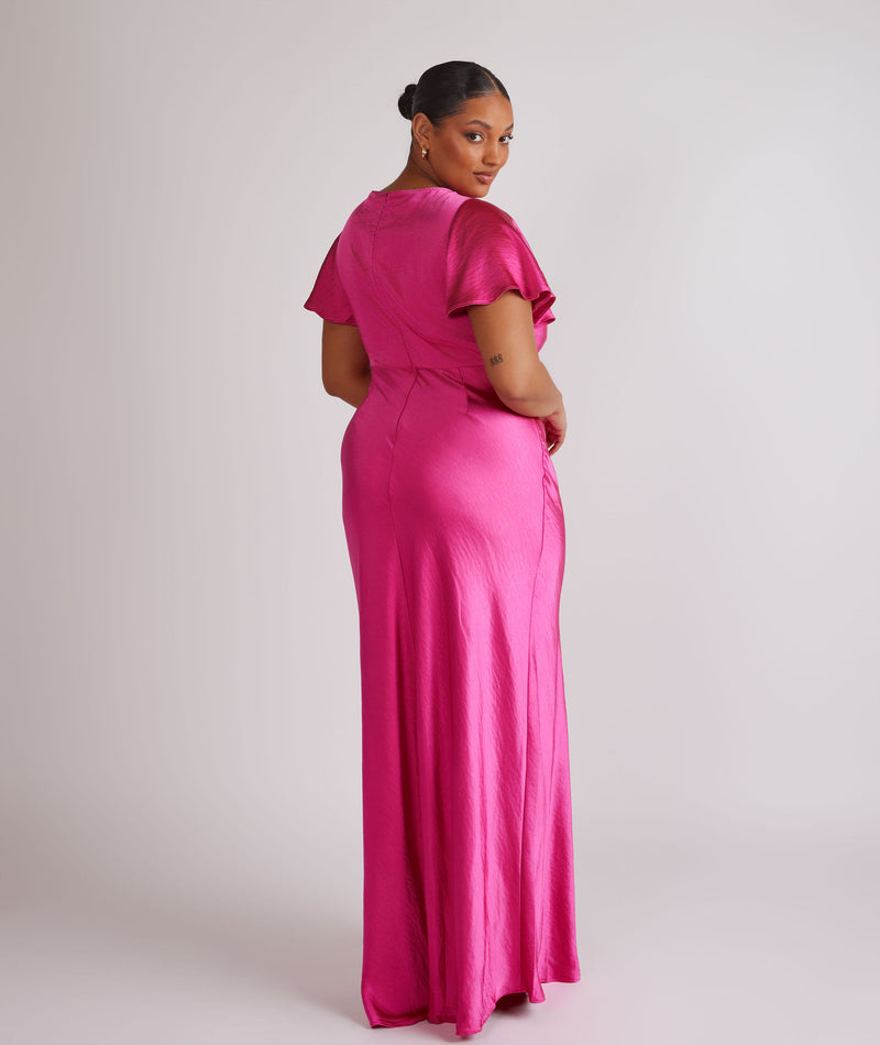 fuschia bridesmaid dress uk Fuchsia Bridesmaid Dresses & GownsAzazie UK