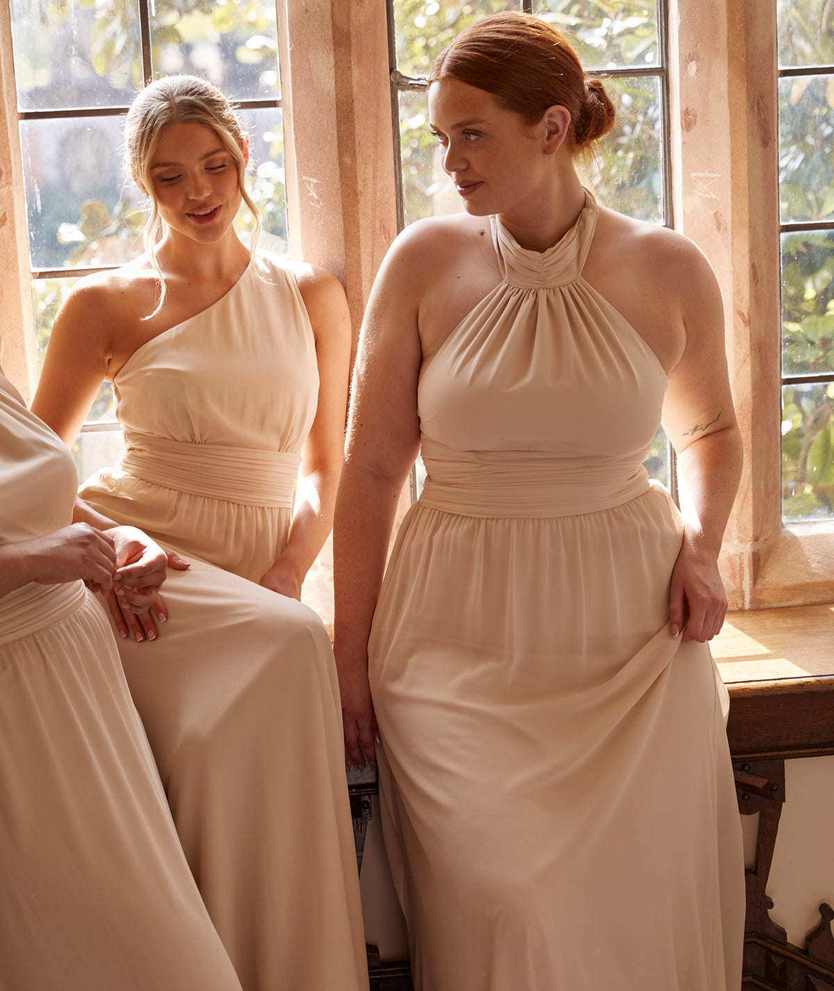 beige infinity dress BEIGE Bridesmaid Dress, Infinity Dress, Convertible Dress Bridesmaid, Long  Dress for Women Boho, Wedding Dress, Evening Dress, Formal Dress