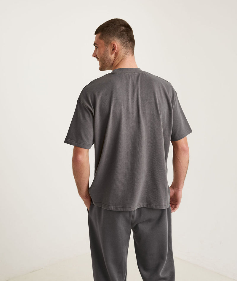 Hubby Tee - Charcoal