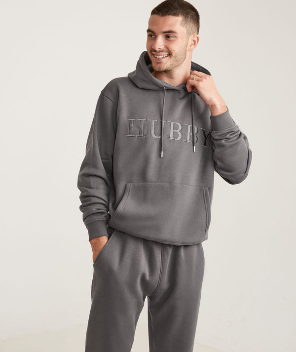 Hubby Hoodie - Charcoal