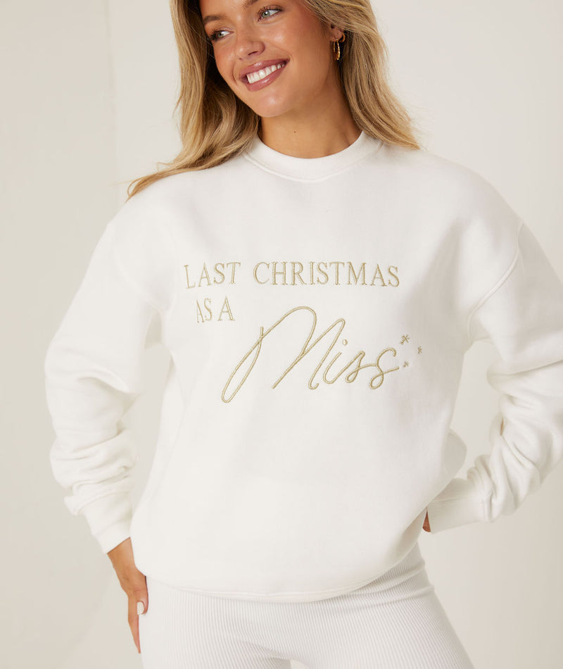 'Last Christmas as a Miss' Jumper