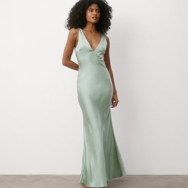 bridesmaid dresses sage green uk Dusty Sage Discount UK Bridesmaid Dresses