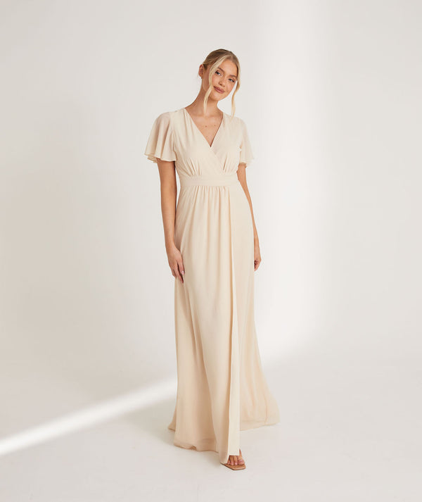 SMARTSIZE - BRIDESMAID DRESSES - CHIFFON WRAP TIE Six Stories SMARTSIZE - BRIDESMAID DRESSES - CHIFFON WRAP TIE Six Stories