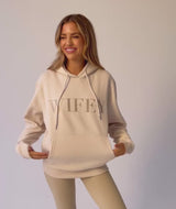 Wifey Hoodie - Champagne