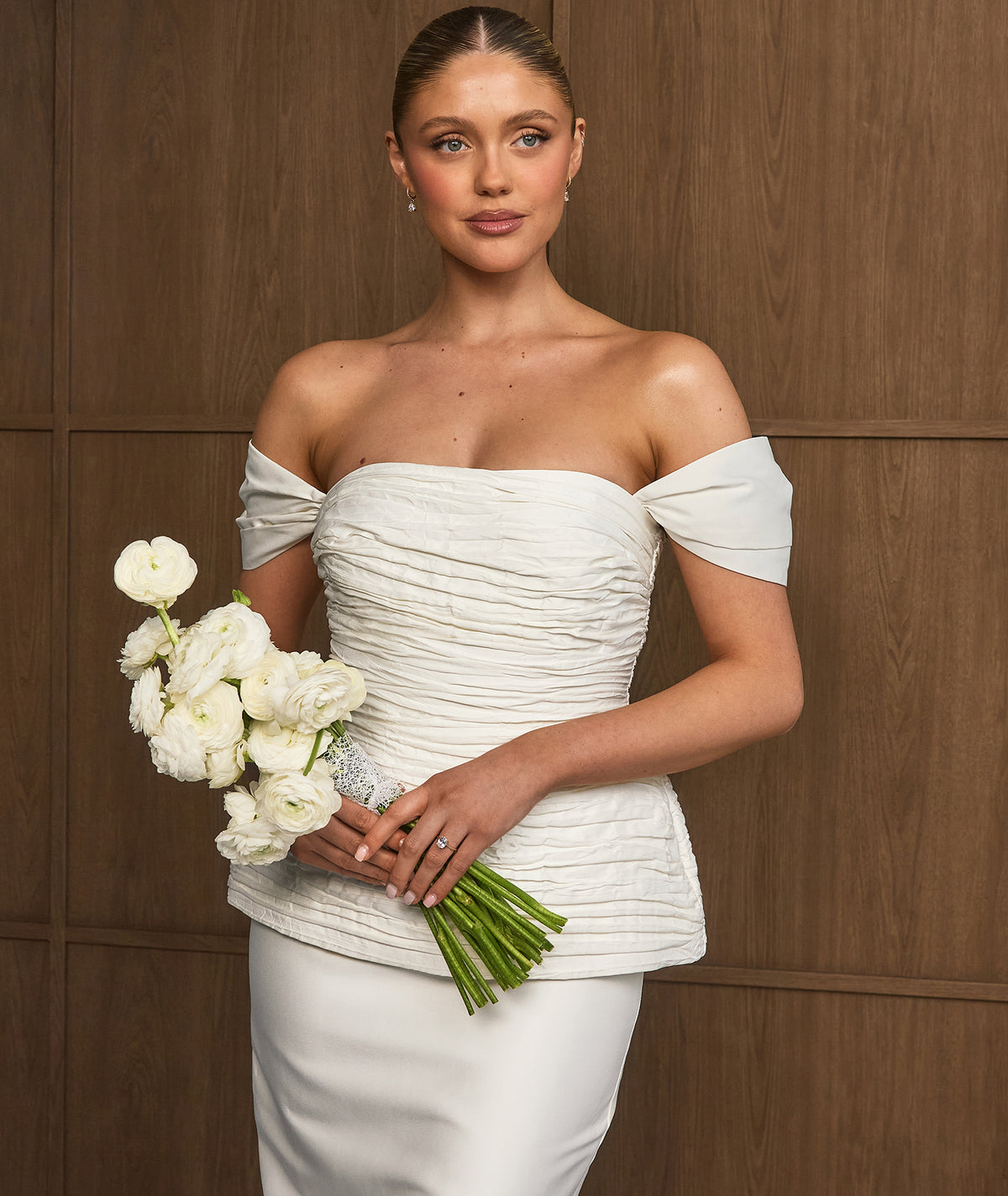 White Bridal Dresses | White Mini, Midi & Maxi Satin Styles | Six Stories White Bridal Dresses | White Mini, Midi & Maxi Satin Styles | Six Stories