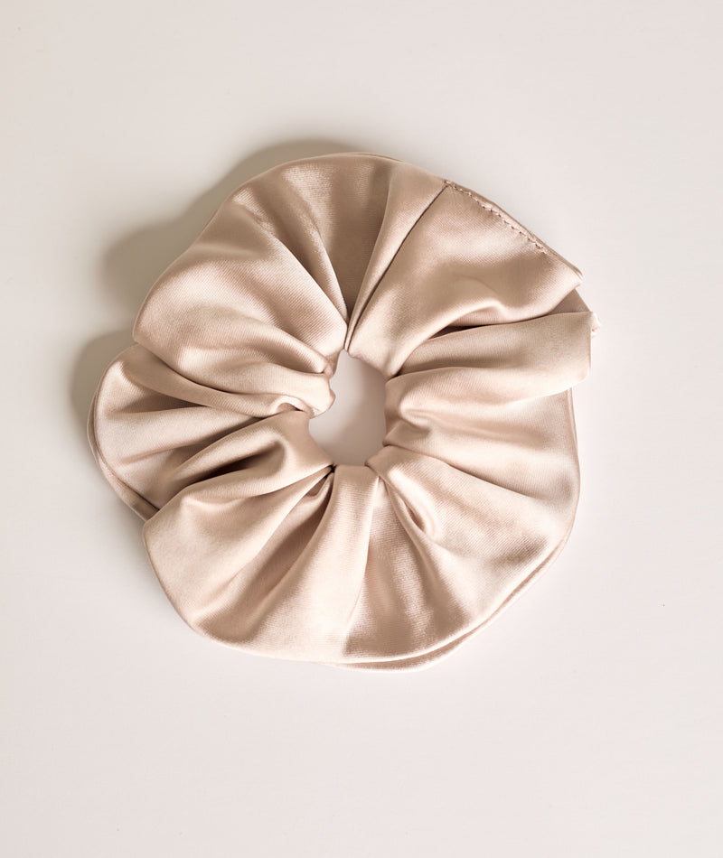Satin Scrunchie - Oyster