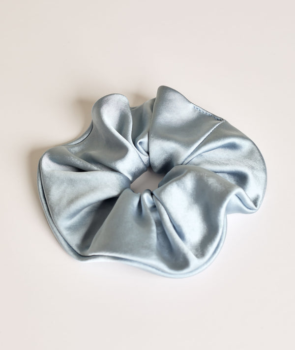 Satin Scrunchie - Dusty Blue