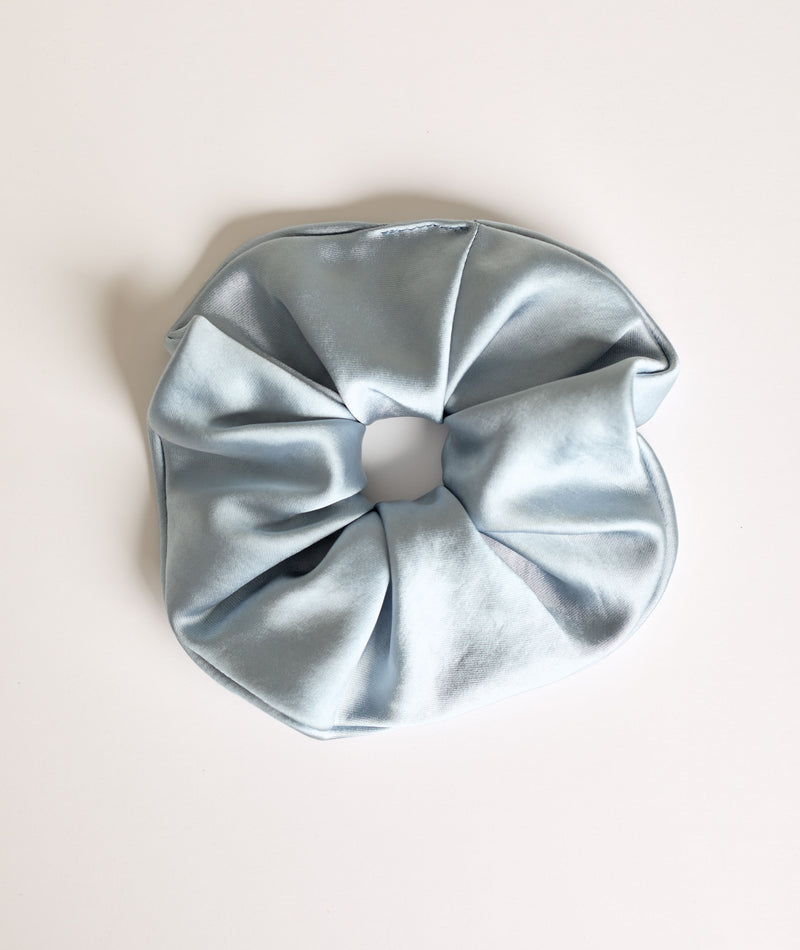 Satin Scrunchie - Dusty Blue