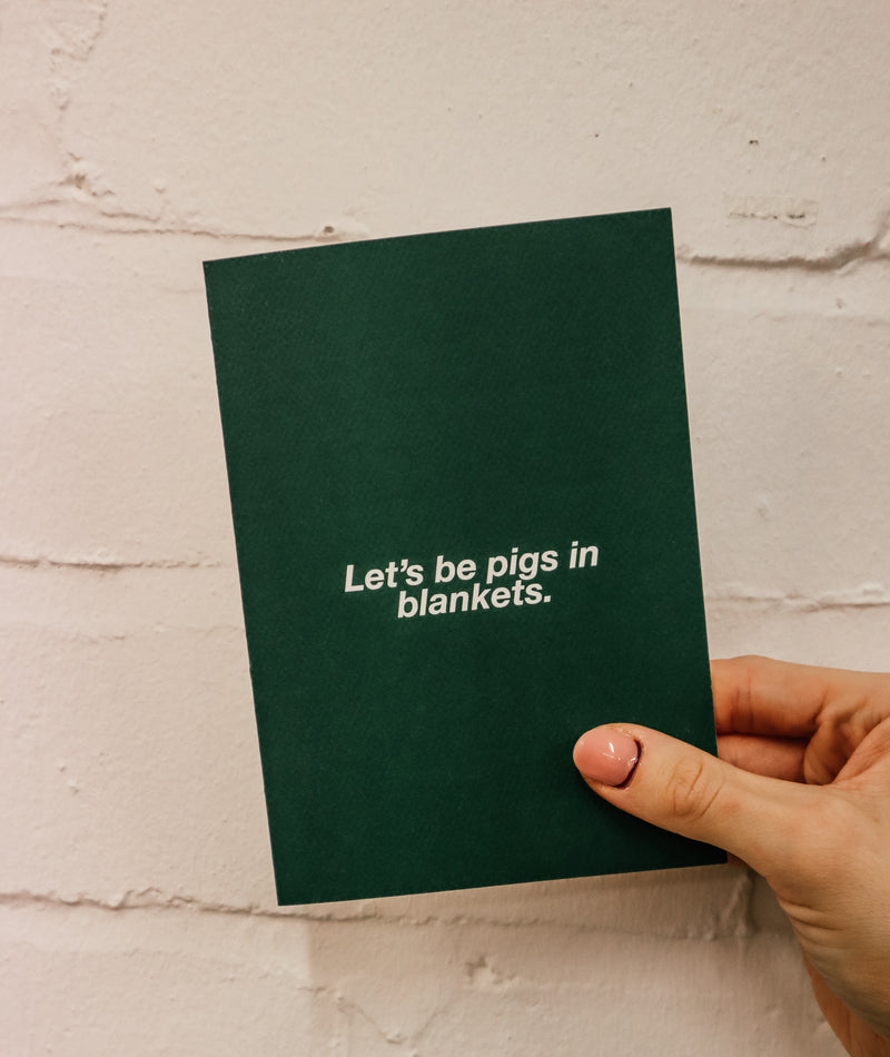 Last Christmas as your fiancee greetings card