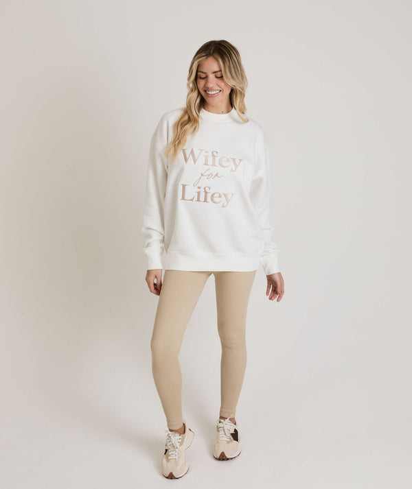 Wifey For Lifey Sweatshirt