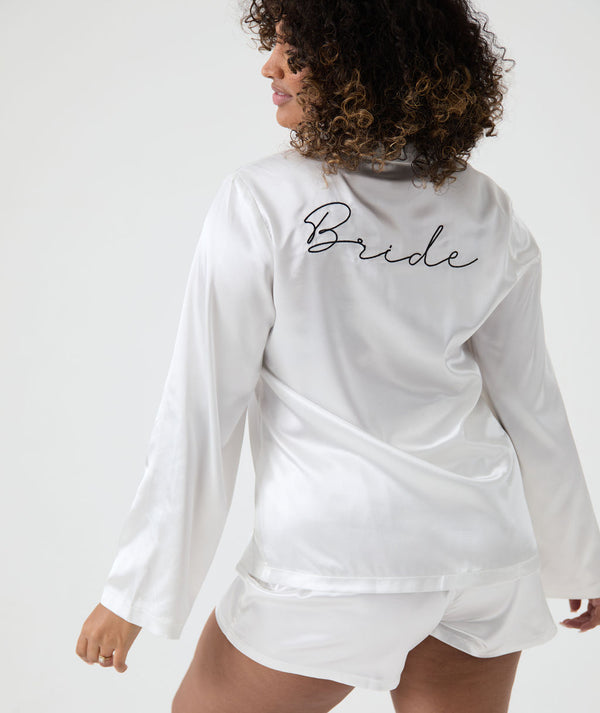 Bride Short Pyjama Set - White