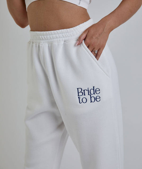 Bride To Be Sweatpants - White