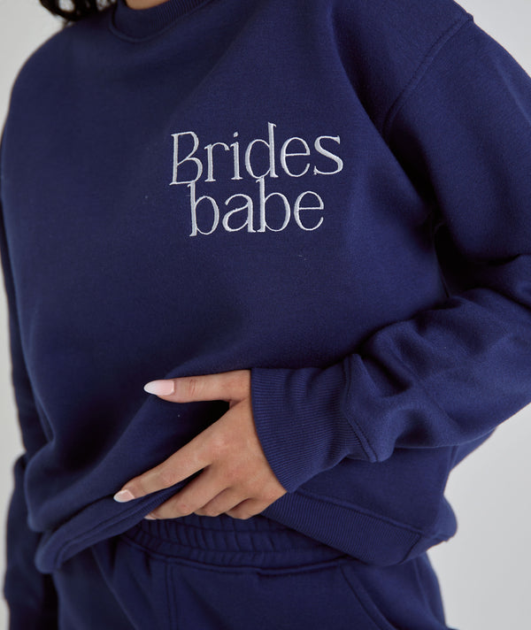 Bridesbabe Sweatshirt - Ink Blue