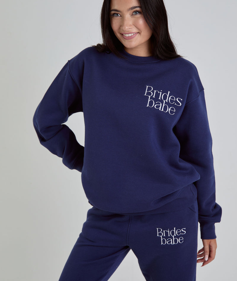 Bridesbabe Sweatshirt - Ink Blue
