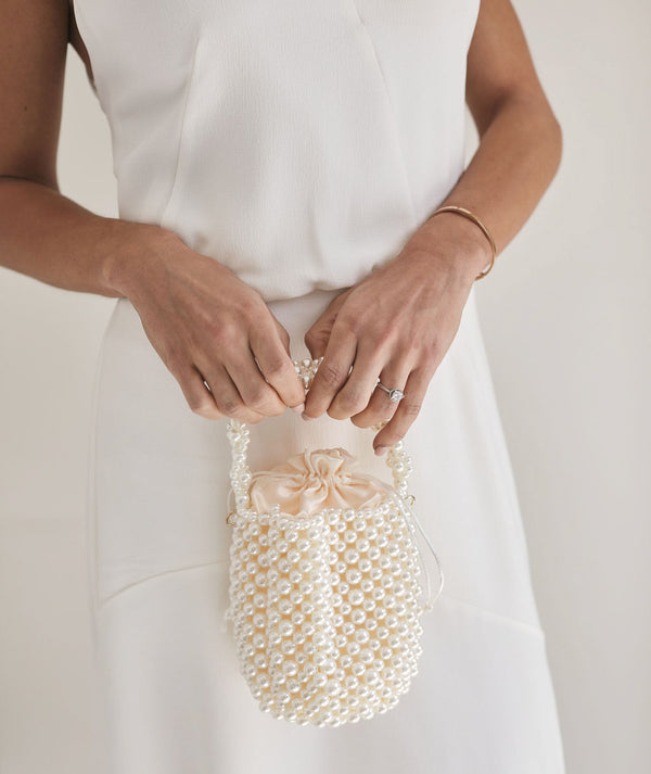 Pearl Bucket Bag