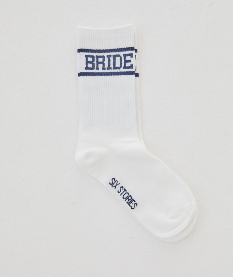Bride Socks - Navy – Six Stories