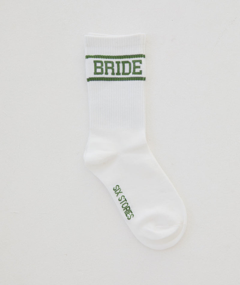 Bride Socks - Sage | Six Stories