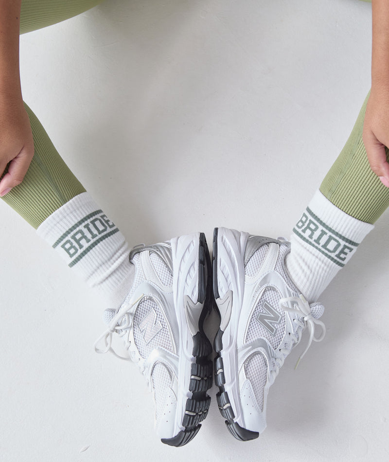 Bride Socks - Sage