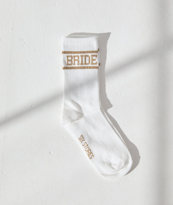 Bride Socks - Gold