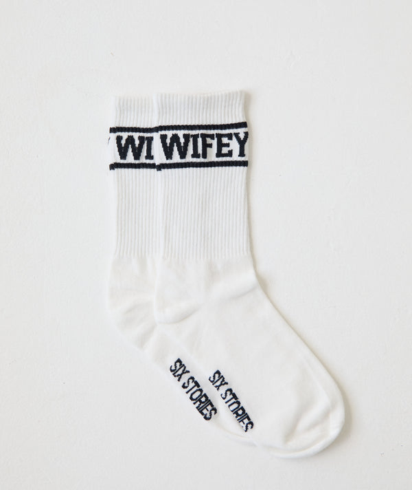 Wifey Socks - Black