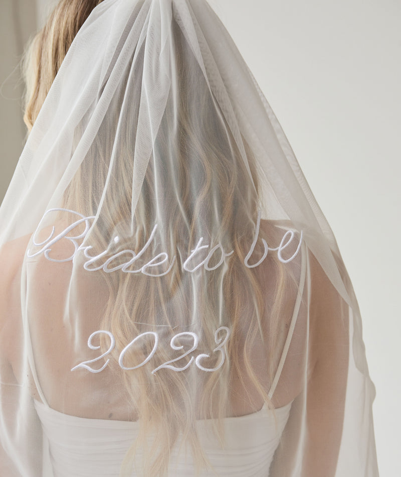 Bride To Be 2023 Tulle Veil